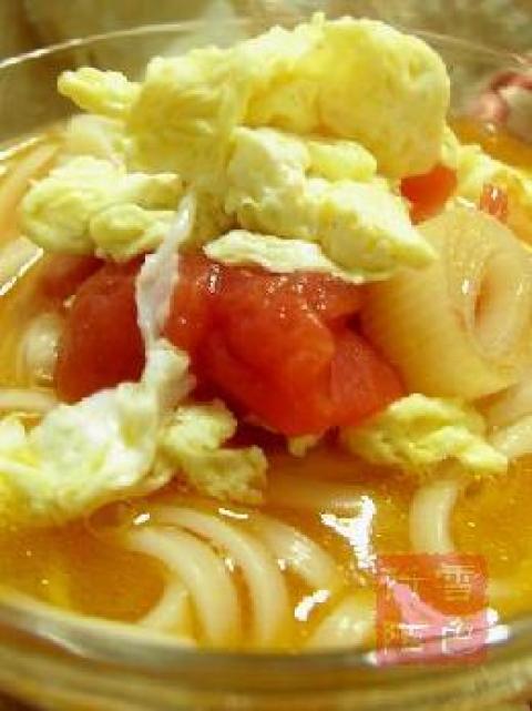 西红柿鸡蛋热汤面做法