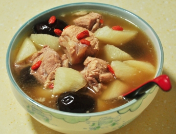 红枣山药排骨汤做法