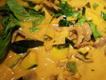 泰国红咖哩牛肉 做法
