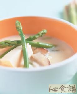 芦笋浓汤做法