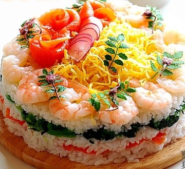 寿司创意蛋糕做法