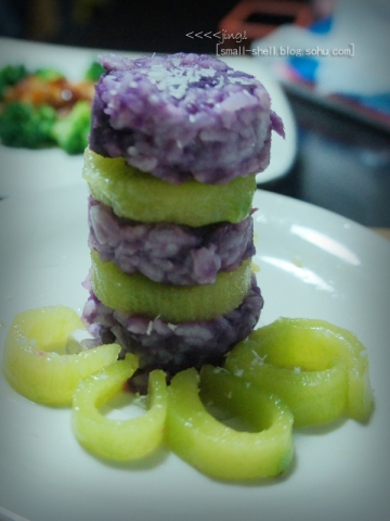 紫薯米塔做法