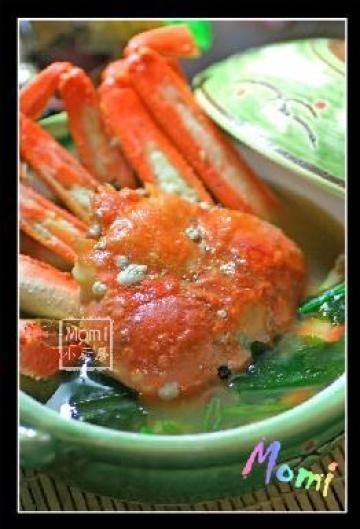 螃蟹味噌汤做法