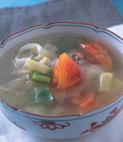什锦蔬菜瘦身汤做法