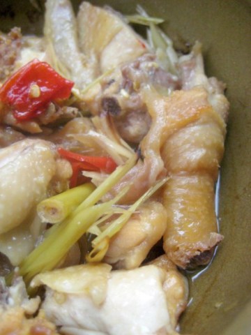 香茅砂锅鸡做法