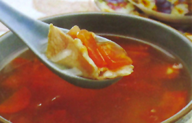 番茄肉片汤做法