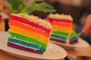 彩虹蛋糕做法