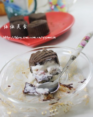 巧克力冰淇淋月饼做法