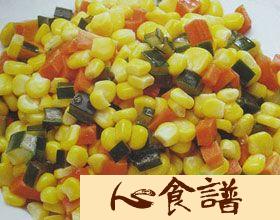 芦荟玉米粒做法
