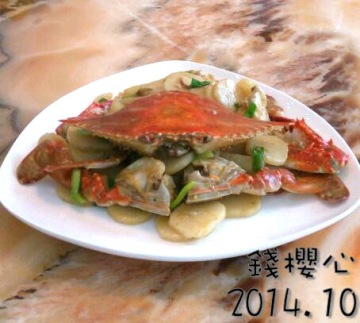 螃蟹炒年糕做法