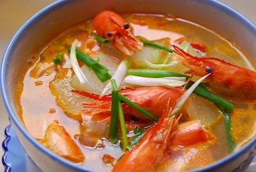 罗氏虾头汤做法