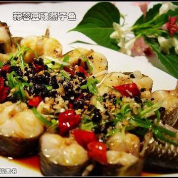 蒜蓉豆豉蒸子鱼做法