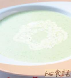 奶油青花椰菜冷汤做法