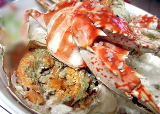 海盐焗蟹做法