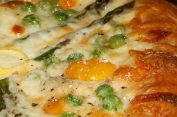 蔬菜什锦披萨做法