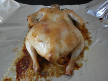 烤炉焗鸡做法