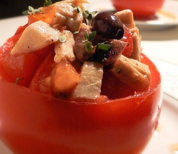 番茄盅沙拉做法