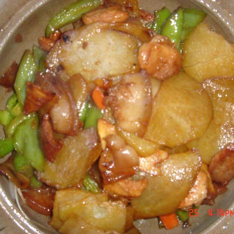 干锅土豆片做法