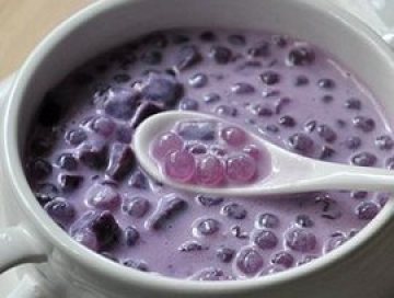 紫薯椰奶西米露做法