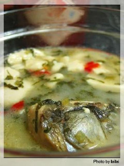 雪菜鱼头豆腐汤做法