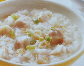 虾米芋头粥做法