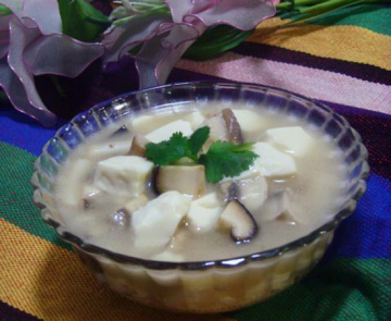 豆腐蘑菇汤做法