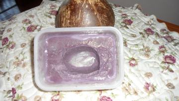 椰香紫薯冰淇淋做法