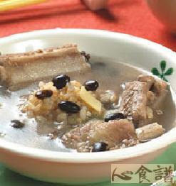 糙米黑豆排骨汤做法