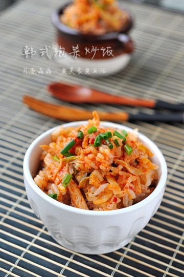 韩式泡菜炒饭做法