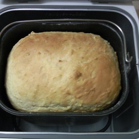 我刚完成的面包机面包做法