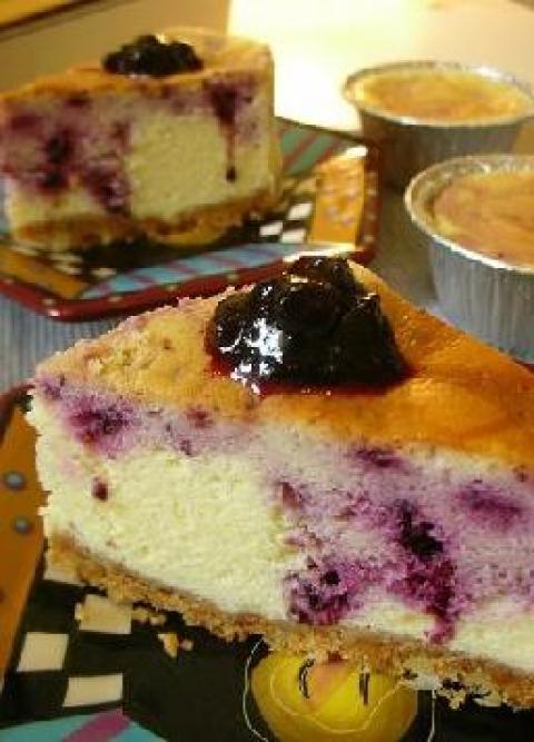 蓝莓奶酪蛋糕做法