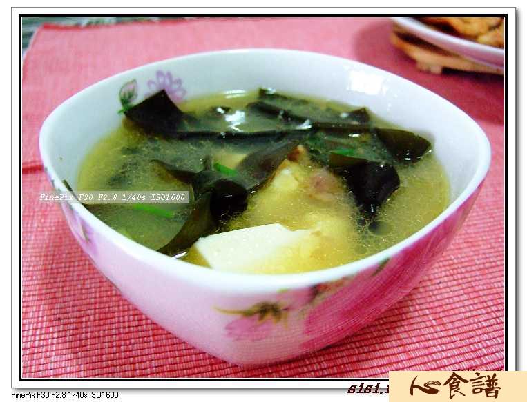 牛骨海带豆腐汤做法