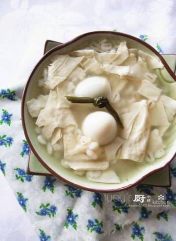 薏米腐竹甜汤做法