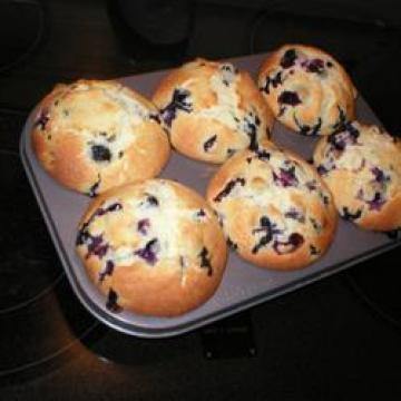 蓝莓松饼做法
