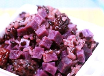 紫薯红枣饭做法
