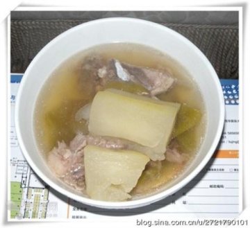 冬瓜排骨汤做法