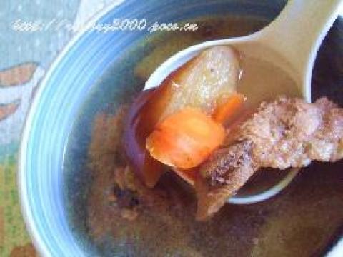 红萝卜苹果猪骨汤做法