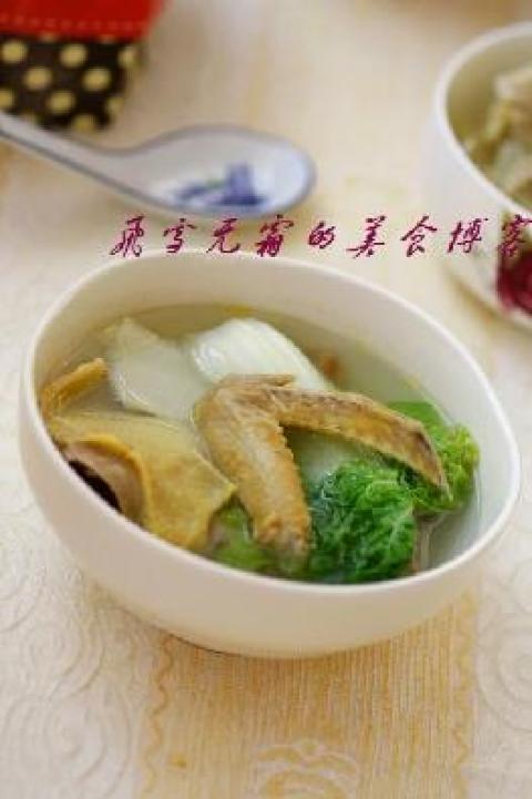 乳鸽青菜汤做法