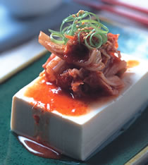 韩式泡菜冷豆腐做法