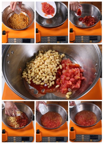茄汁黄豆---自动烹饪锅版食谱做法