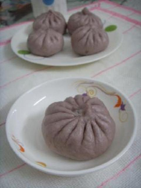 香甜的紫薯包包做法