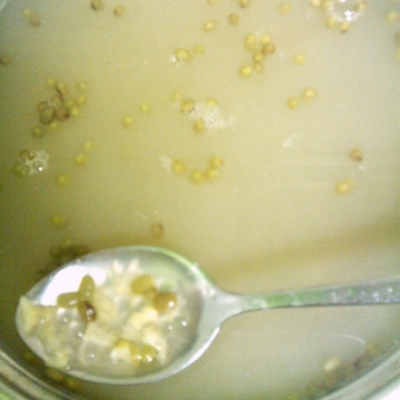 冰糖小西米绿豆汤做法