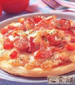 义式蕃茄披萨做法