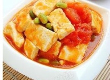 西红柿炖豆腐做法