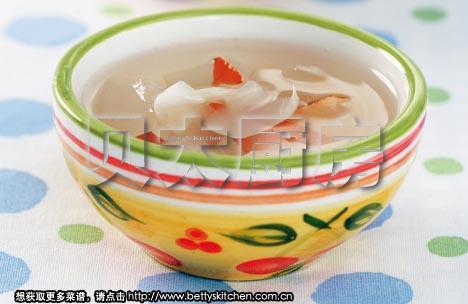 生梨百合汤做法
