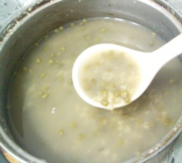 冰糖绿豆汤做法
