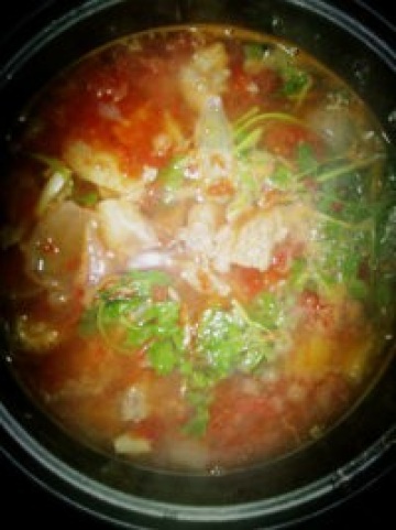 蕃茄牛肉汤做法