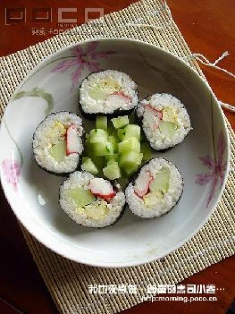 简单的寿司小卷做法