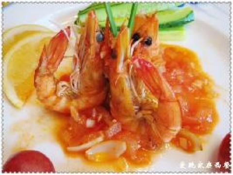 家庭西餐---蒜蓉百合香辣虾做法