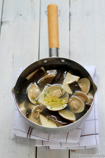 蛤蜊海带豆腐汤做法